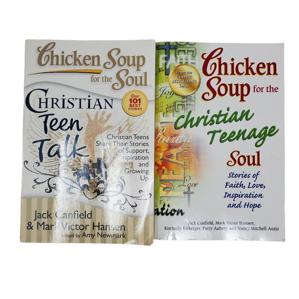Chicken Soup for the Soul Christian Teen Talk Lot of 2 Books